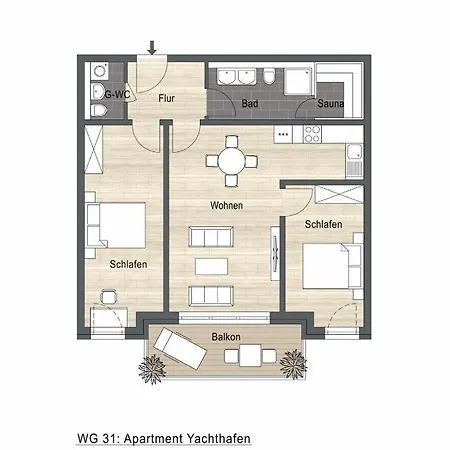 App 31 - Yachthafen, Riviera